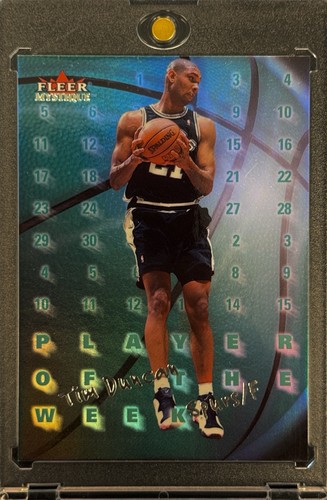 Tim duncan rara carta - duncan,